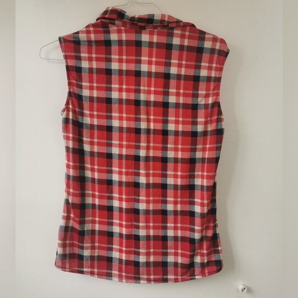 Womens sz sm Ardene plaid shirt - Picture 2 of 2
